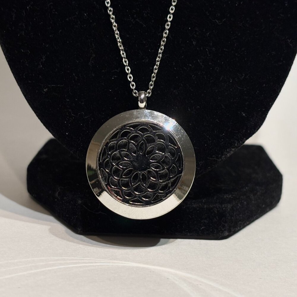 Silver Essential Oil Diffuser Stainless Steel Rou… - image 3